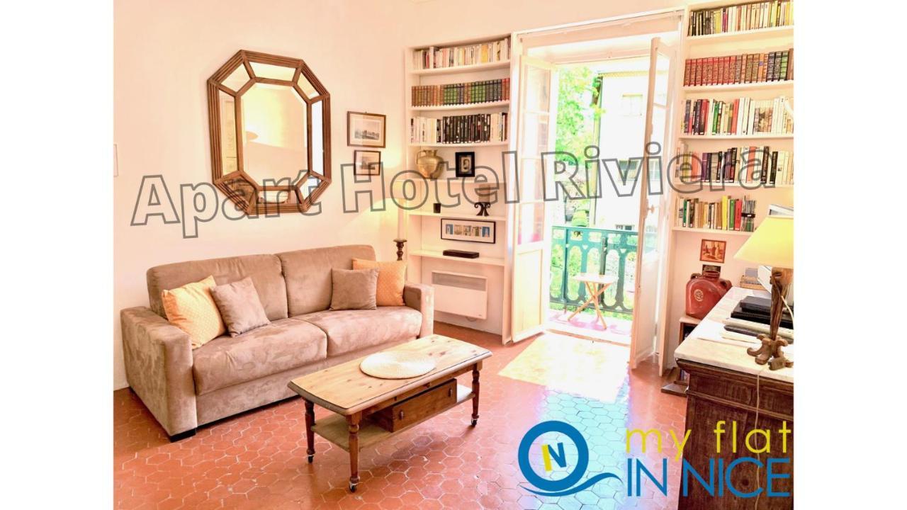ApartHotel Riviera - Old Town - 5 mn Promenade des Anglais et Plage - Charme Absolu - Appartement 2 pièces avec Balcon - Vue mer et Ville - Balcon Honoré 1 Niza Exterior foto
